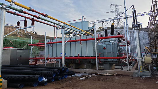 升压站主变设备安装